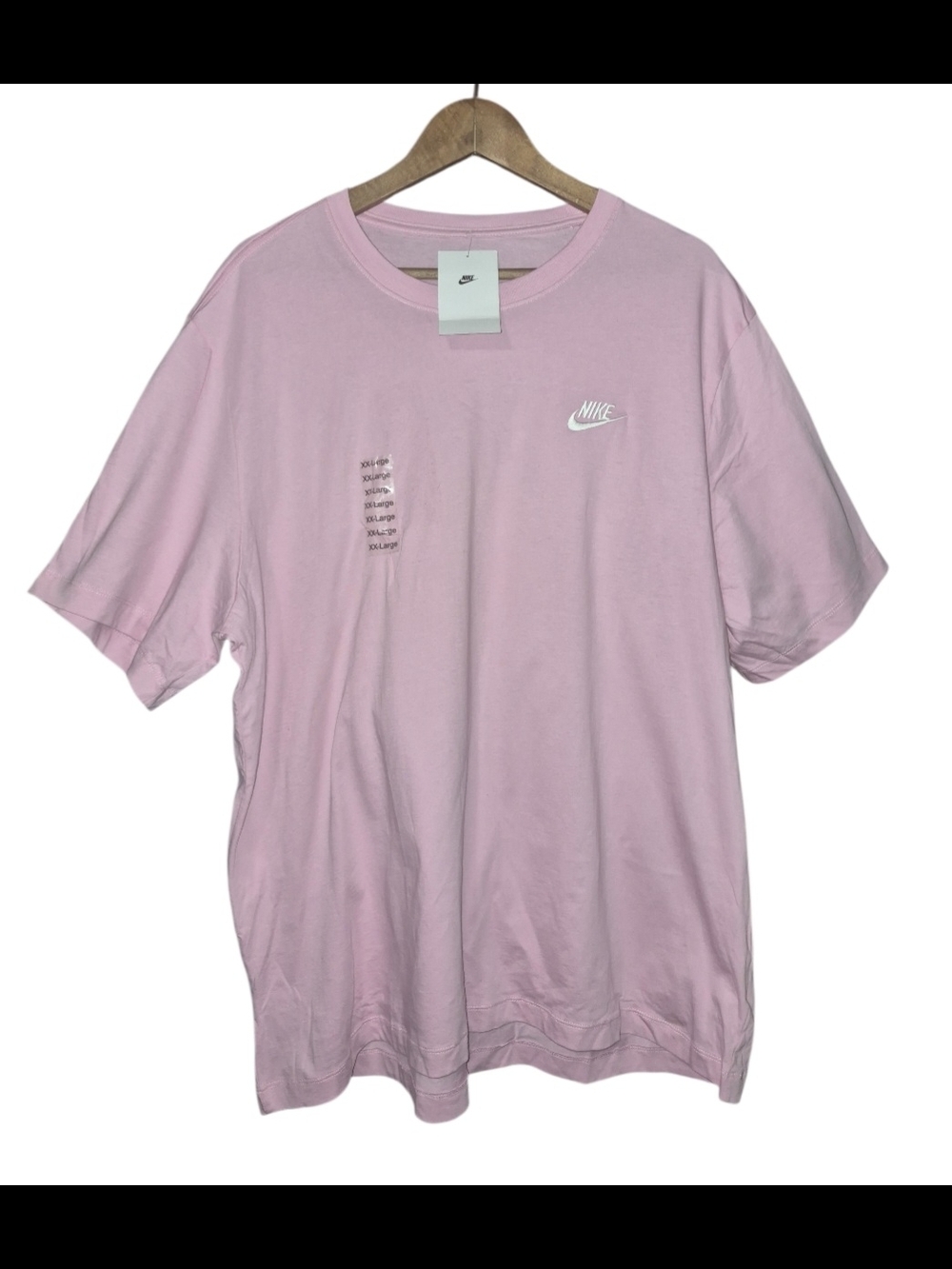 Nike Pink Short Sleeve Logo Tee